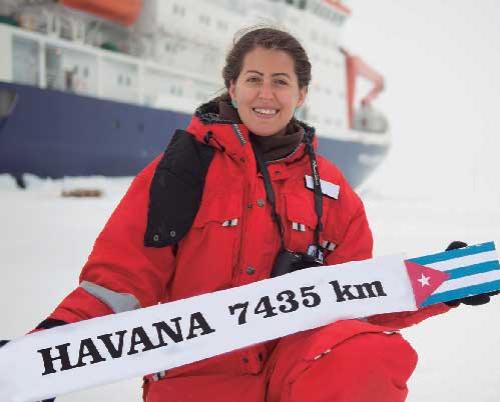A Cuban at the North Pole, a dream achieved