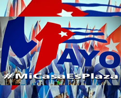 Cubans called to celebrate international workers' day from home
