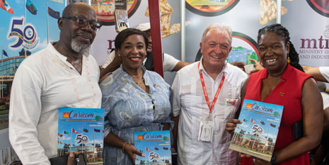 Lanzamiento de la revista CubaPLUS Caricom en FIHAV 2023