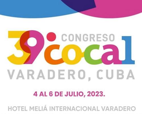 Varadero will be the venue for the 39th COCAL congress