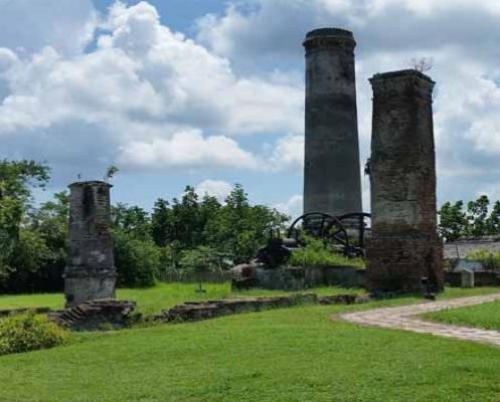 The ruins of the Santa Isabel mill
